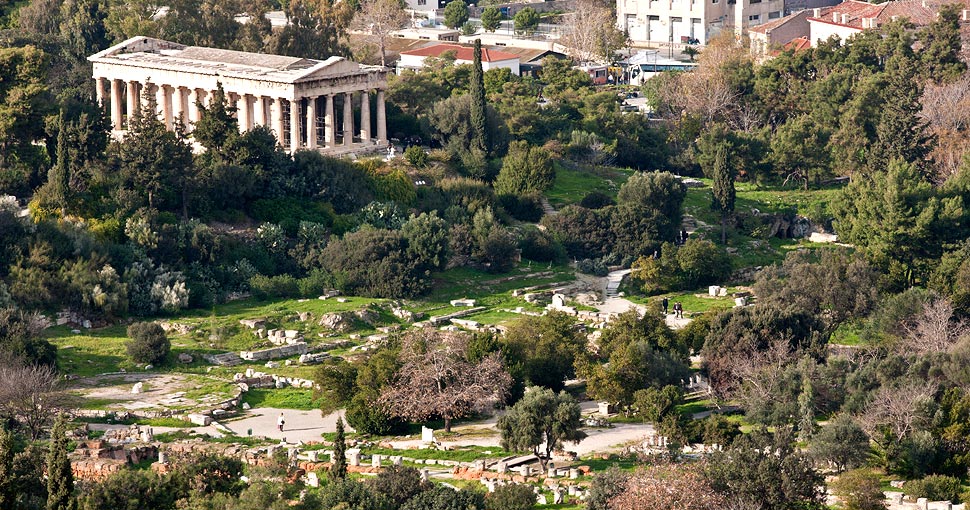 Δείτε την Αρχαία αγορά από ψηλά σε ένα εξαιρετικό βίντεο!