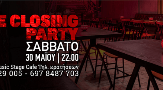Closing Party @ L’arte Music Stage Cafe