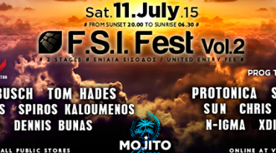 TONIGHT  F.S.I. FEST  MojitoBay, Athens!