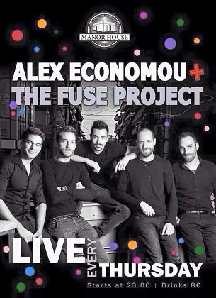 Tonight Alex Economou & The Fuse Project!!