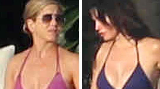 Jennifer Aniston και Courtney Cox... 