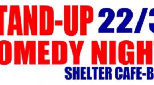 STAND UP-COMEDY NIGHT @ SHELTER