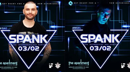 «SPANK»: To πιο kinky party της Αθήνας ξανακτυπά με special guest djs τον V-Sag και τον Angel!