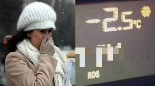 Απίστευτο: Δεν πάει το μυαλό σου σε ποια περιοχή της Αττικής έδειξε το θερμόμετρο σήμερα το πρωί -2,5 C!