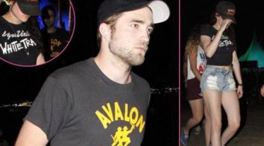 Robert Pattinson και Kristen Stewart στην Coachella!!