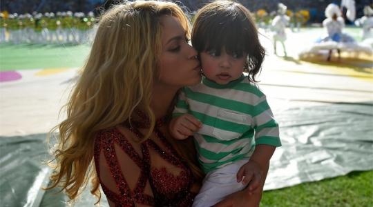 Μαζί με το γιο της η Shakira στον τελικό του Μουντιάλ!