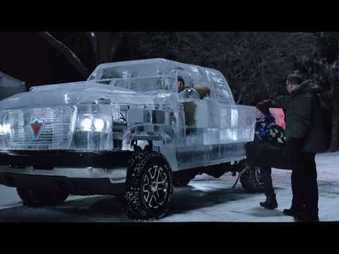 ΑΠΙΣΤΕΥΤΟ!Έφτιαξαν φορτηγό από πάγο…και λειτουργεί κανονικά!