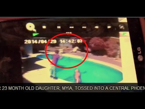Σοκαριστικό video… Πα-τέρας πετάει την δίχρονη κόρη του στην πισίνα για να την τιμωρήσει επειδή…