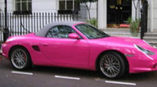 Μια ροζ Porsche για τη Mariah….