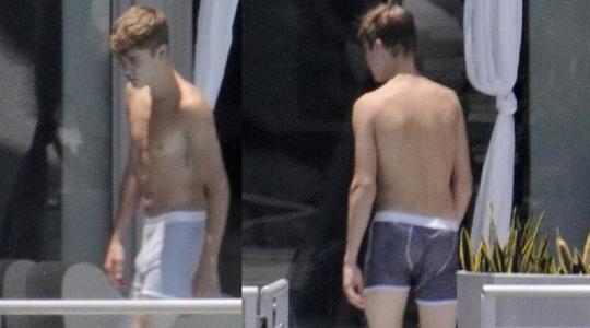 Μήπως να πρόσεχε παραπάνω ο Justin Bieber πριν πέσει με τα εσώρουχα στην πισίνα? Όλα διαγράφονται!