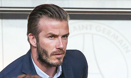 Ο ημίγυμνος Beckham στα γυρίσματα της νέας του διαφήμισης