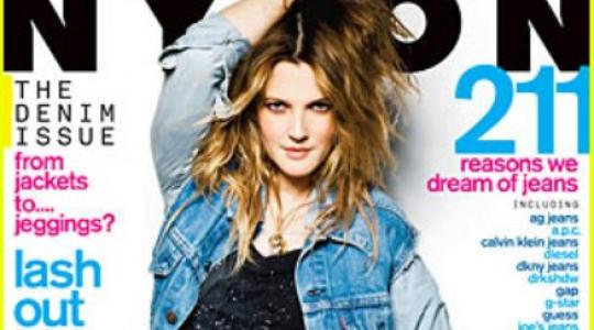 H Drew Barrymore φωτογραφίζεται για το Nylon του Αυγούστου…