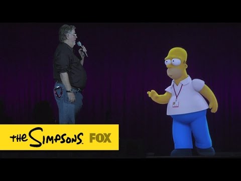 Ο Homer Simpson ανέβηκε στη σκηνή του Comic-Con