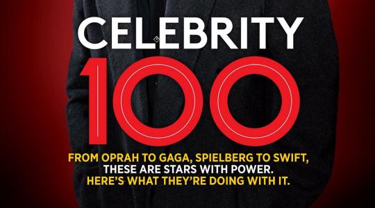 Βγήκε και επίσημα η λίστα με τους celebrities με την πιο μεγάλη επιρροή στον κόσμο