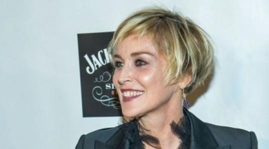 Sharon Stone… σε επίσημη εμφάνισή της με εντελώς διάφανη μπλούζα και χωρίς σουτιέν…