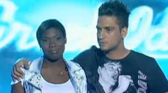 O Στέργιος επικράτησε εχτές της Γκλόρια στο Greek Idol
