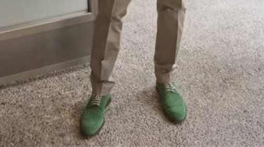 Ποιος ποδοσφαιριστής εμφανίστηκε με αυτό το πράσινο παπουτσάκι?