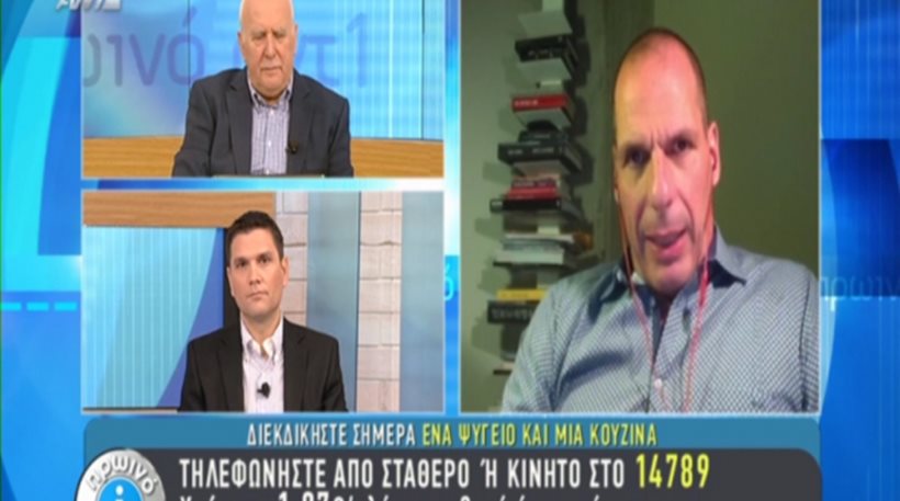 Βαρουφάκης: “Η ΕΚΤ θα μπλοκάρει τη ρευστότητα στις τράπεζες αν βγει ο ΣΥΡΙΖΑ”