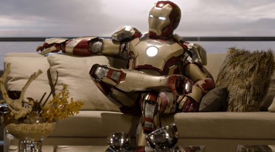 Πολύ θυμωμένος ο Tony Stark στη σκηνή του «Iron Man 3»