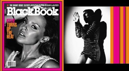 Η Κylie Minogue στο εξώφυλλο του BlackBook…