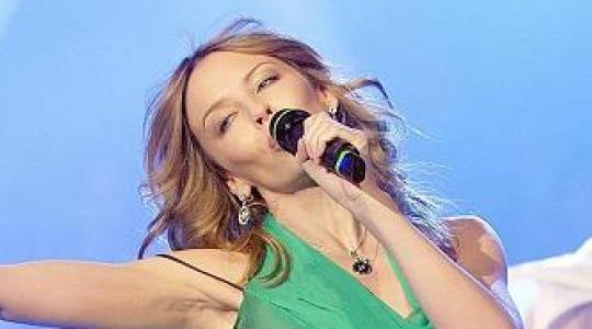 Kylie Minogue… τραγούδησε μπροστά σε χιλιάδες θαυμαστές της χωρίς σουτιέν και με διάφανη μπλούζα!