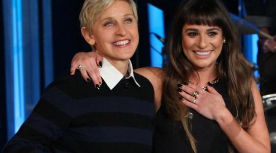 Η Lea Michele μιλά για τον θάνατο του Cory Monteith στην εκπομπή της Ellen DeGeneres!