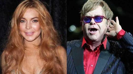 Έμπνευση για τον Elton John η Lindsay Lohan