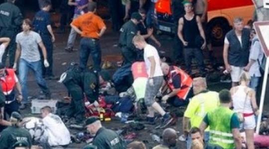 Aυξάνεται ο αριθμός των νεκρών από το Φεστιβάλ “Love Parade” στη Γερμανία…