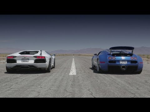 O πιο ακριβός αγώνας ταχύτητας! Bugatti Veyron vs Lamborghini Aventador vs Lexus LFA vs McLaren MP4-12C