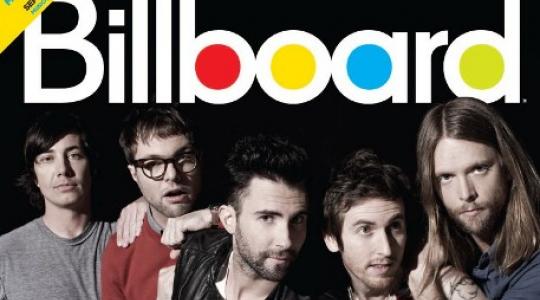 Oι Maroon 5 στο εξώφυλλο του Billboard