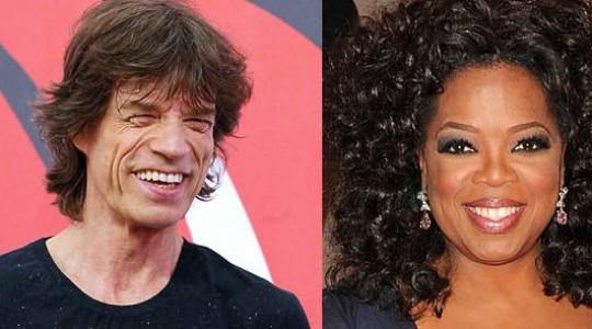Oprah και Mick Jagger μαζί! (photo)