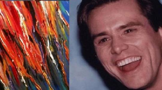 Ο Jim Carrey ζωγράφος!