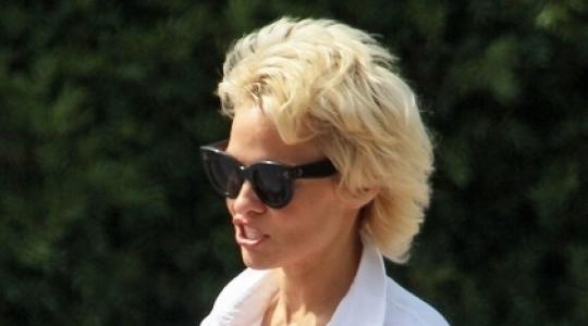 Χμμμμ… Μάλλον η Pamela Anderson ξέχασε να βάλει κάτι…