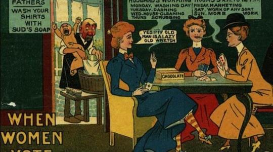 Οι σουφραζέτες, η προπαγάνδα του 1900 και τα δικαιώματα των γυναικών