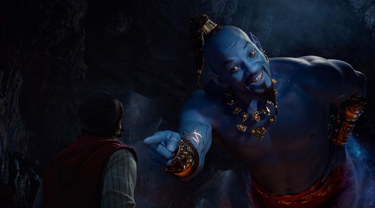 Ο Will Smith γίνεται μπλε για το τζίνι του «Aladdin»