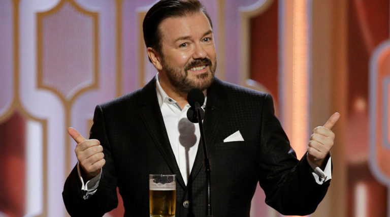 Ο Ricky Gervais είναι πανέτοιμος να ξαναπαρουσιάσει τις Χρυσές Σφαίρες