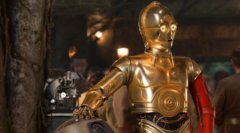 Ο Anthony Daniels αποχαιρετά τον C-3PO του Star Wars