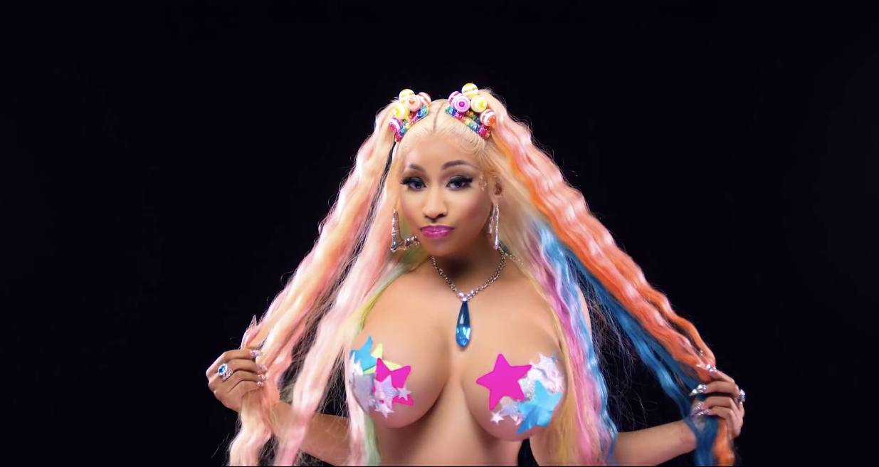 Caught on tape: nicki minajs sultry and sensual moves unleashed